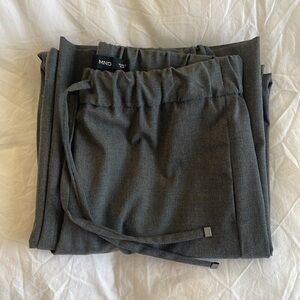 Mango Wideleg pants with elastic waist